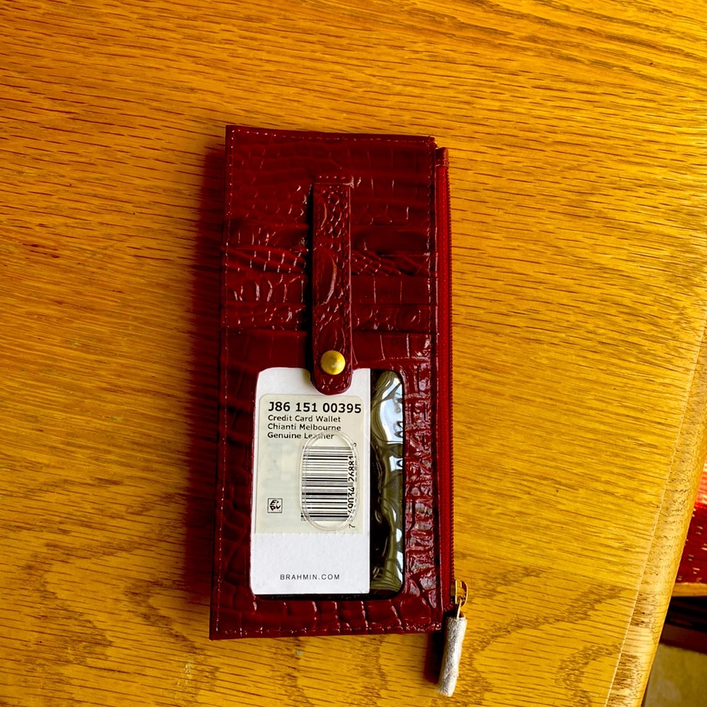 Brahmin credit card wallet